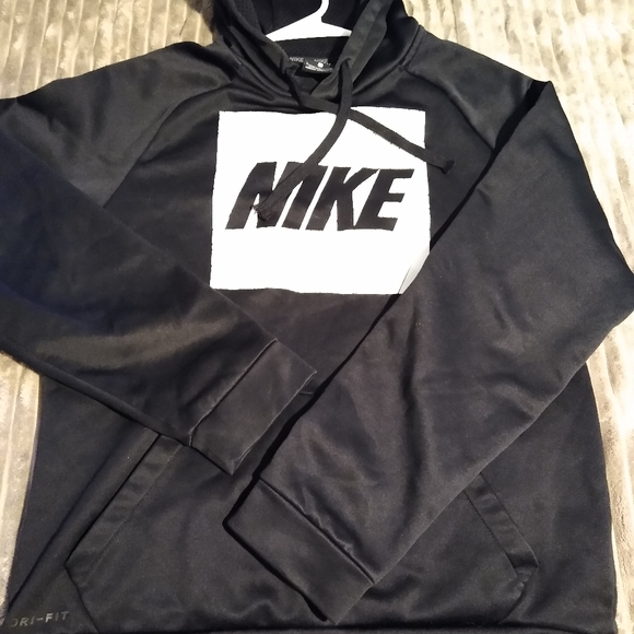 Unisex Small Black Dri -fit Nike Hoodie - Picture 1 of 6